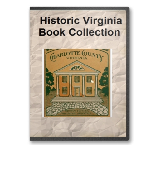 Virginia VA State County History Culture Family Tree Genealogy Book Set – B283