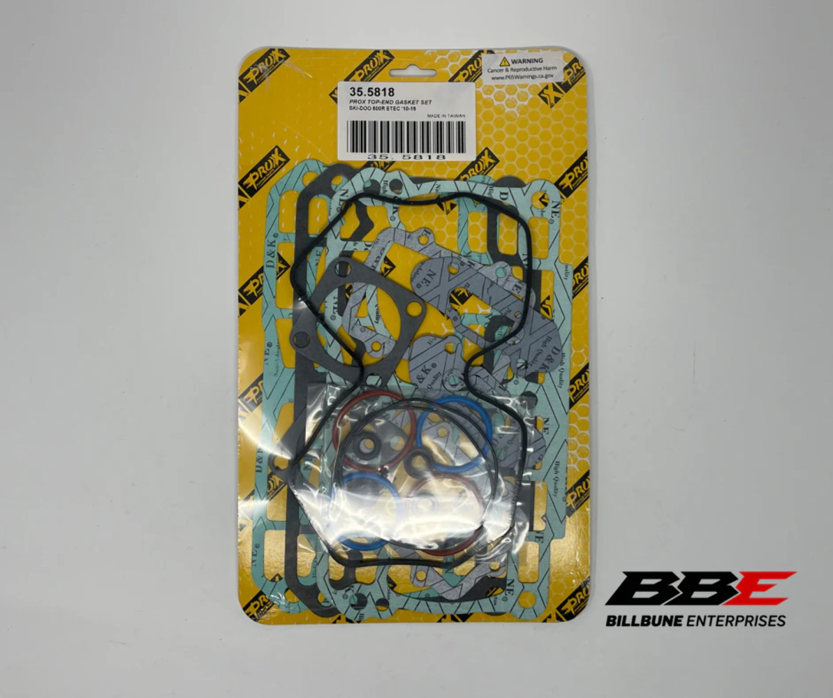 ’10-’18 Ski-Doo 800R ETEC Top End Gasket Set, MXZ TNT, MXZ X-RS, Renegade, E-TEC