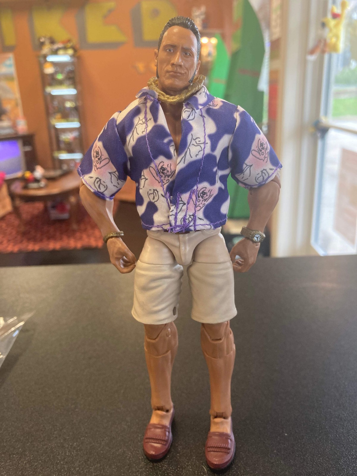 Mattel WWE Elite The Rock From Maivia Legacy 3 pack