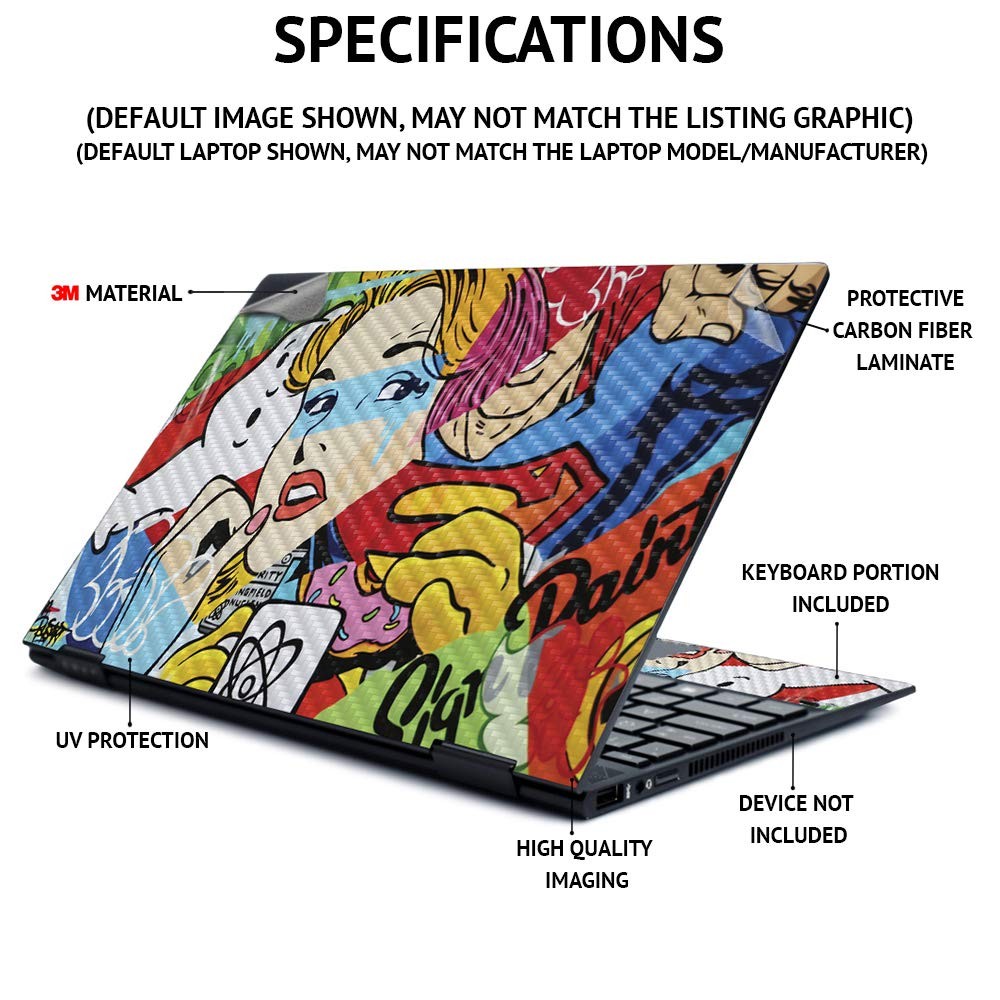 Mighty Skins Carbon Fiber Skin For Acer Chromebook 14 – Up