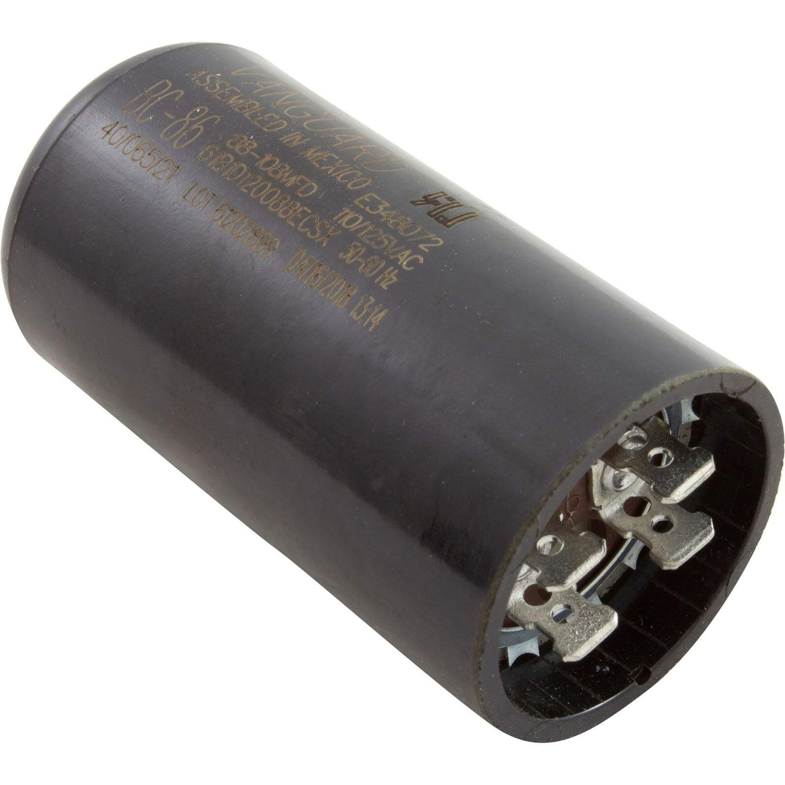 Start Capacitor, 88-108 MFD, 115v, 1-7/16″ x 2-3/4″ : BC-86