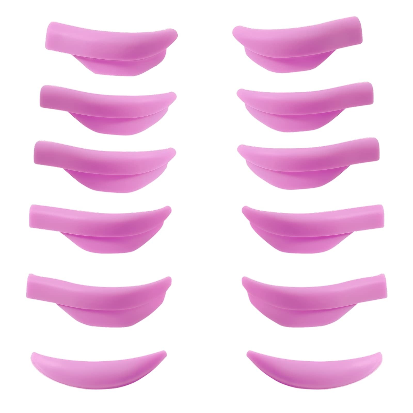 Lash Lift Pad Shield Katya Vinog 0.17 Fl Oz (Pack of 6), Mega L Pads-purple