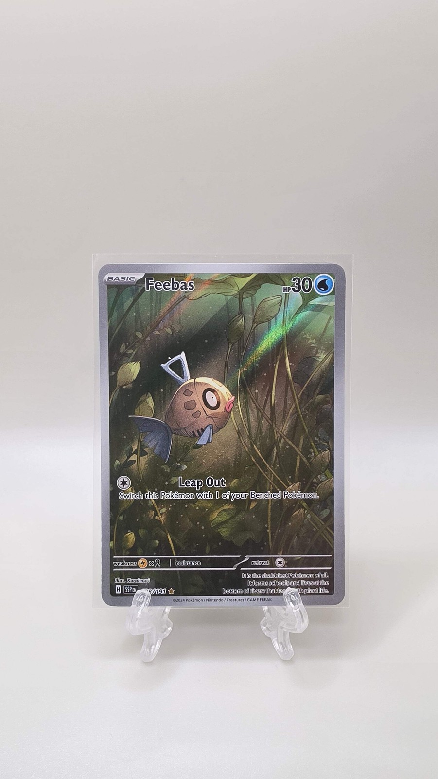 Pokémon TCG Feebas 198/191 Surging Sparks English