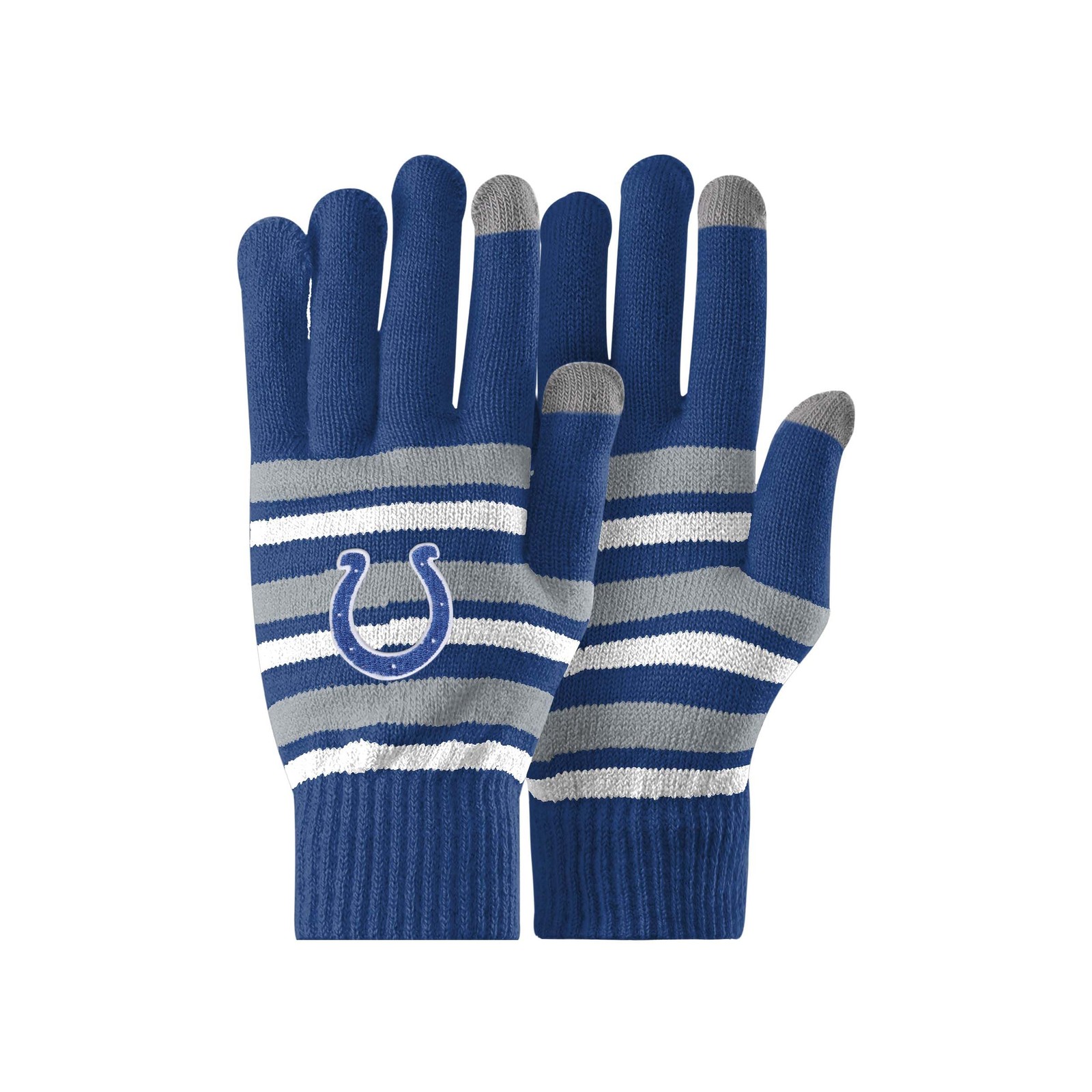 FOCO Indianapolis Colts NFL Stretch Gloves & Basic Primary Logo Primary Color Be