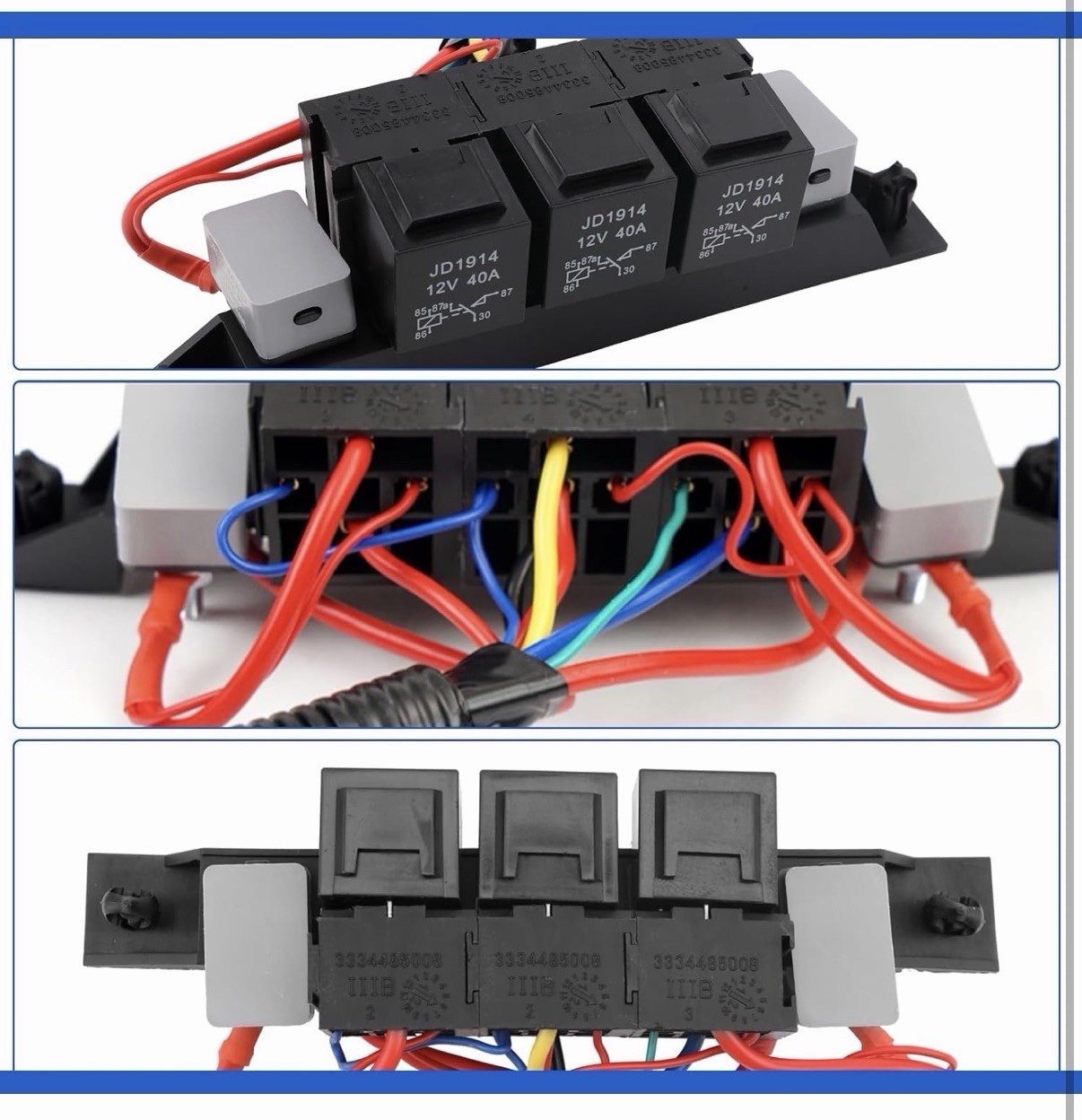 NEW – 674-00923 Dual Speed Electric Fan Wiring Control Harness Kit NEW