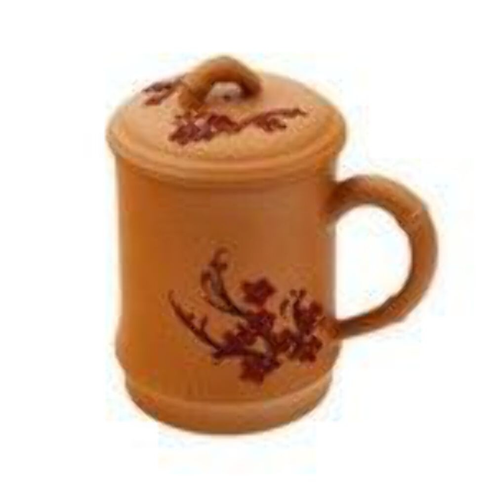 325 – Yi Xing Clay Mug Cherry Blossom 5″ |10-15|