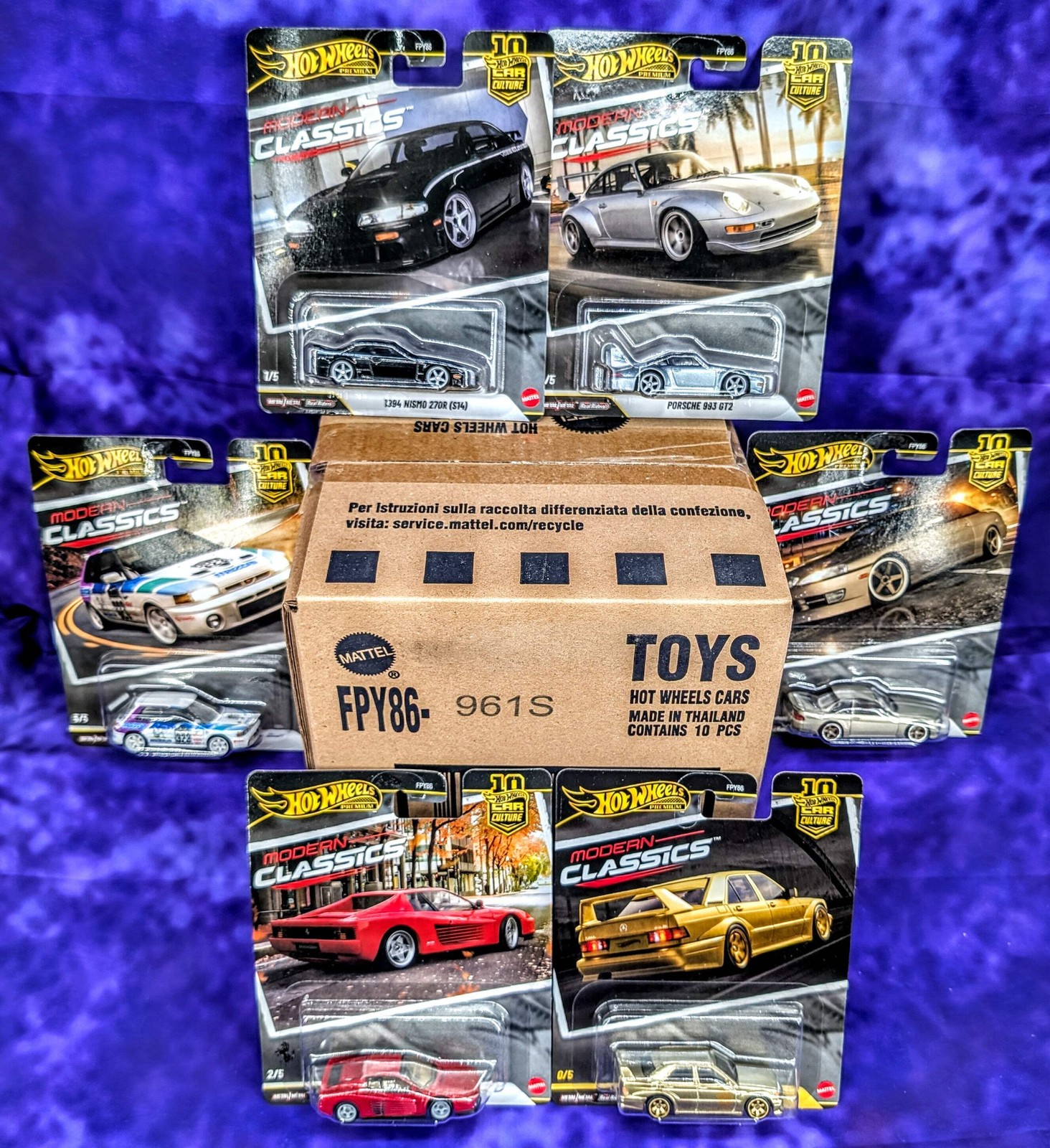 Hot Wheels Modern Classics Sealed Case – Chance at CHASE! – Premium