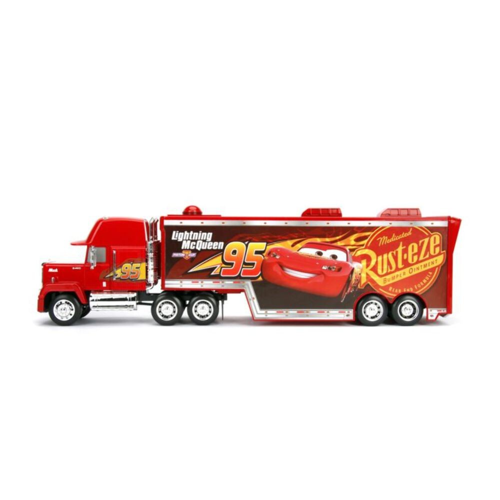 Disney Cars – 1:24 Mack 1985 Super-Liner W/Trailer Diecast Vehicle