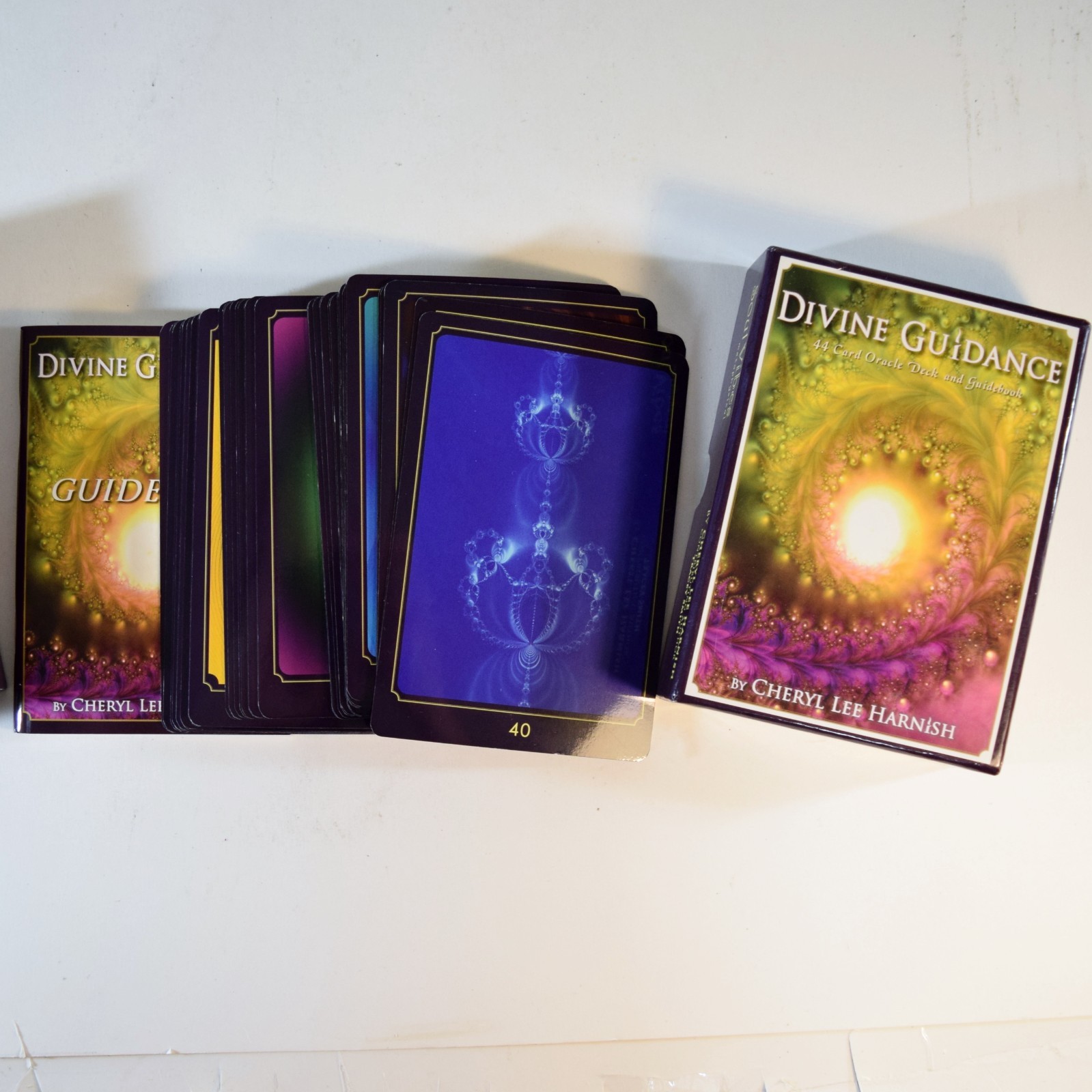 Divine Guidance : 44 Card Oracle Deck & Guidebook By Cheryl Lee Harnish