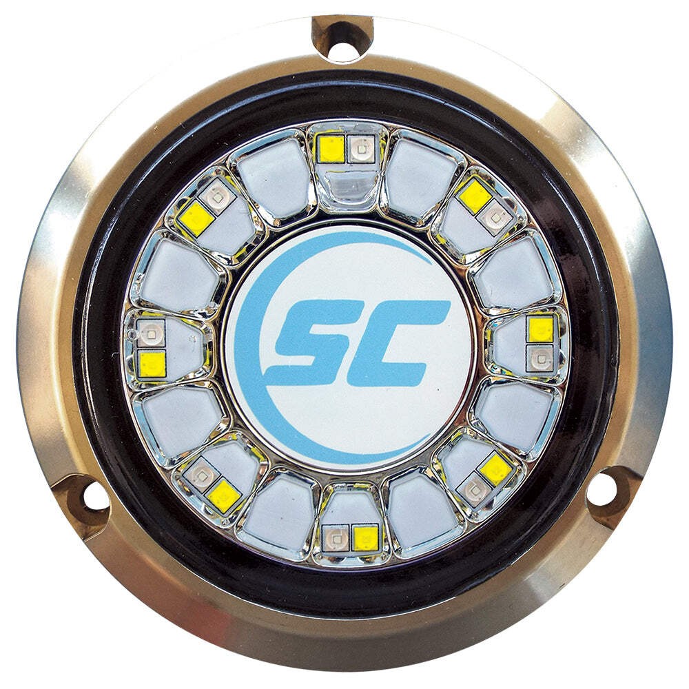 Shadow-Caster Blue/White Color Changing Underwater Light – 16 LEDs – Bronze [SCR