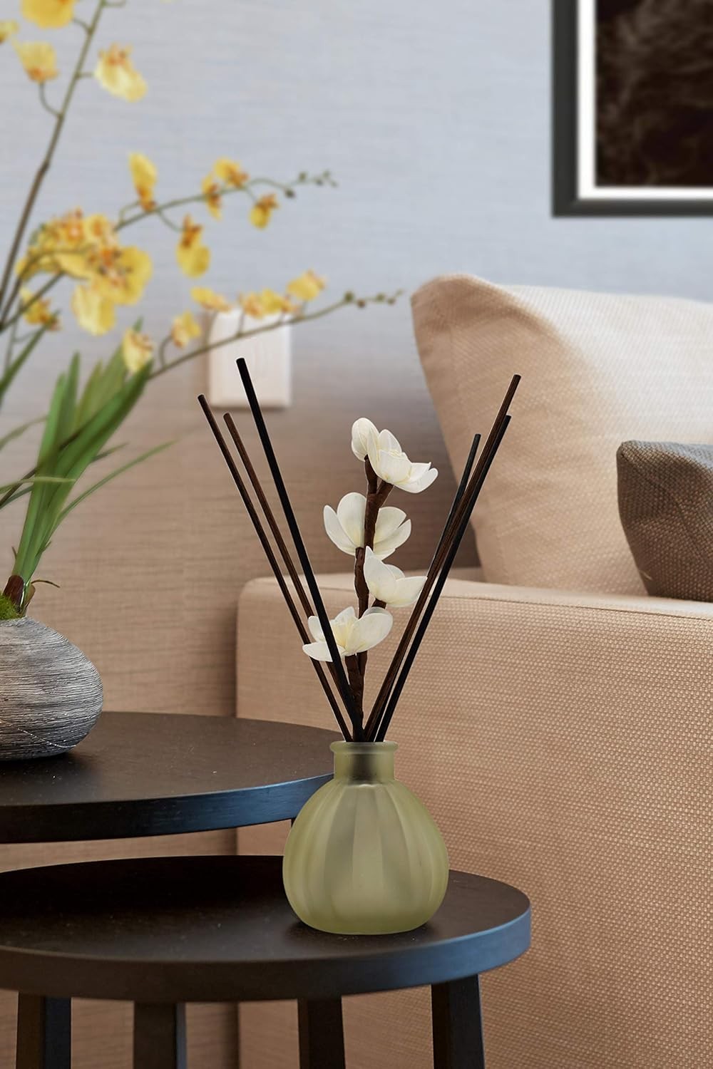 10inch Diffuser Replacement Sticks – 20 Pcs Aroma Reed Fragrance White-20pcs