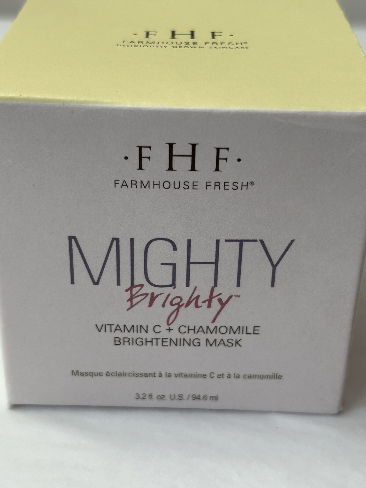 New FarmHouse Fresh FHF Brighty Mighty Brightening Mask, 3.2 oz. (13059)
