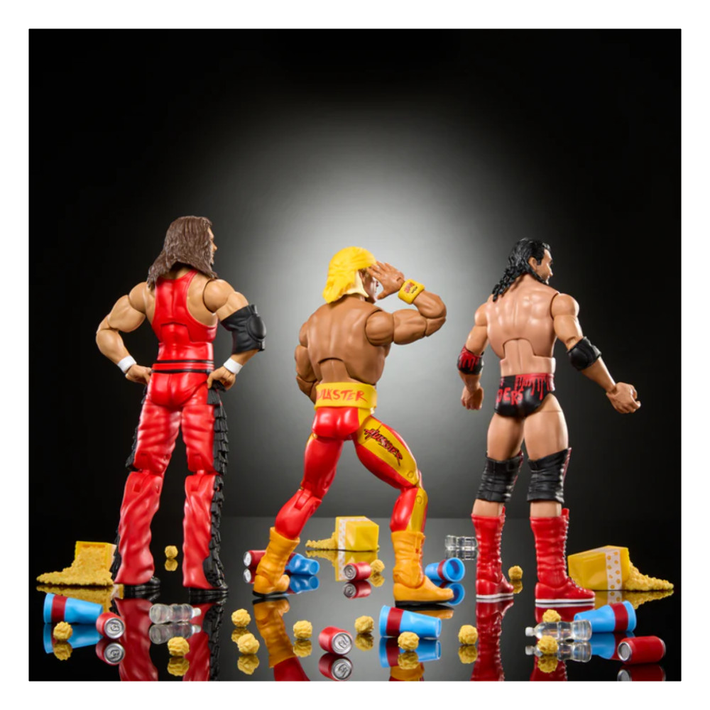 Bash At The Beach 3-Pack: 2026 Wwe Mattel Elite Hogan,Hall & Nash
