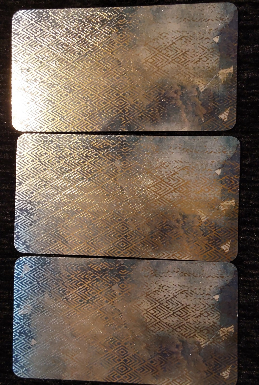 Tarot Of Unknown Shadows By Dark Synevyr *Second Edition 2020. Gold foiling.OOP