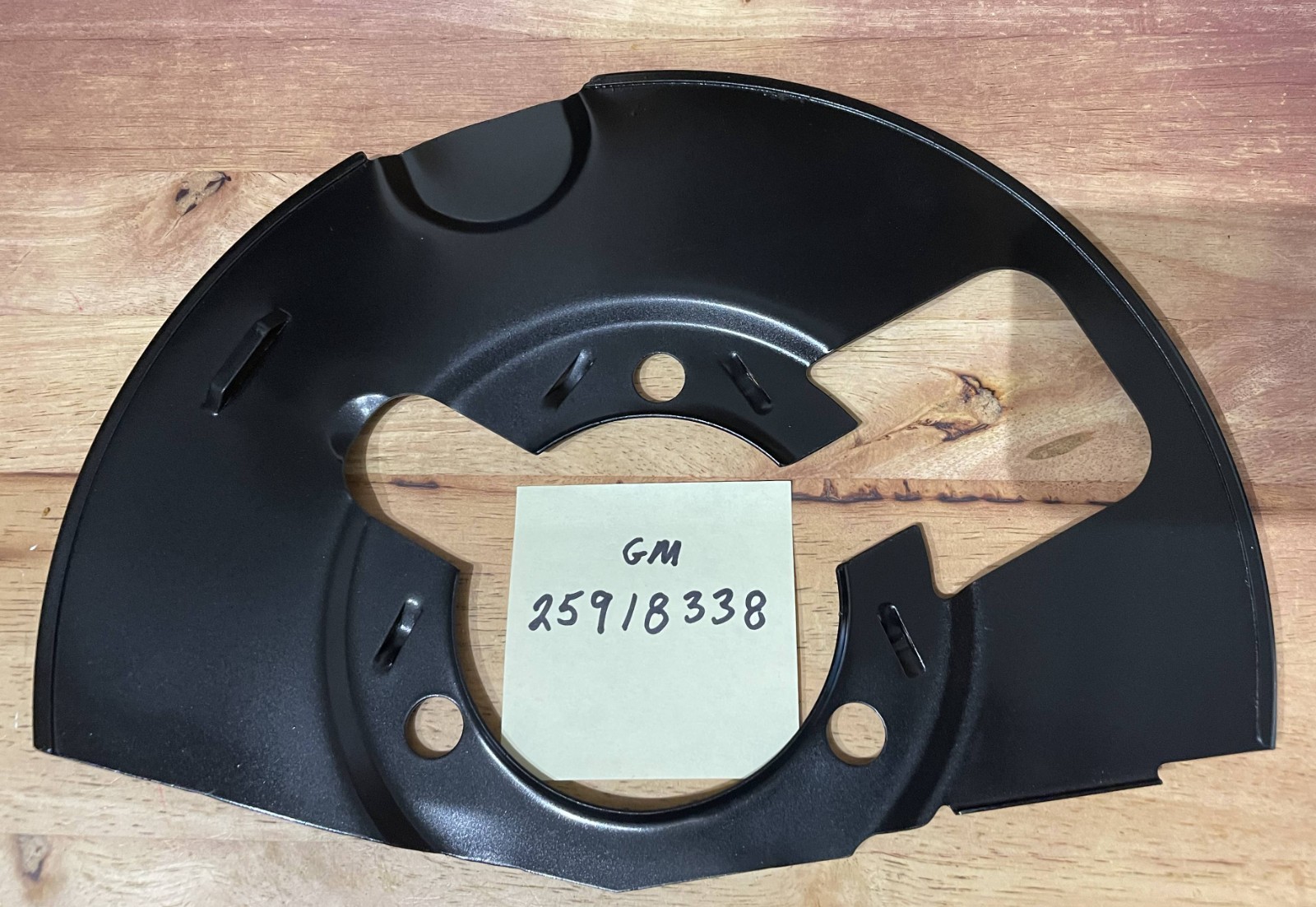 GM 25918338 Replacement Front Brake Shield, Dust, Splash, Right Passenger Side