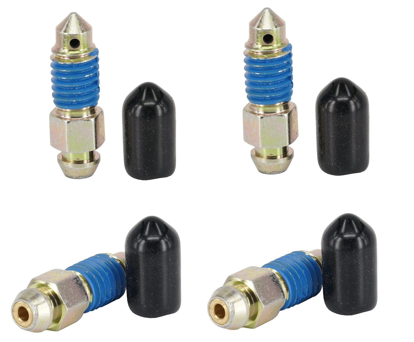 Dsnaduo 4 PCS Speed Bleeder,Bleeder Valve,Brake Bleeder Screws,Quick Bleeders…