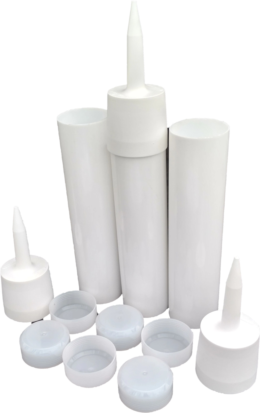 Reusable Empty Caulk Tube – REFILLABLE CAULKING Cartridge 10 oz. – 3 Pack – Made
