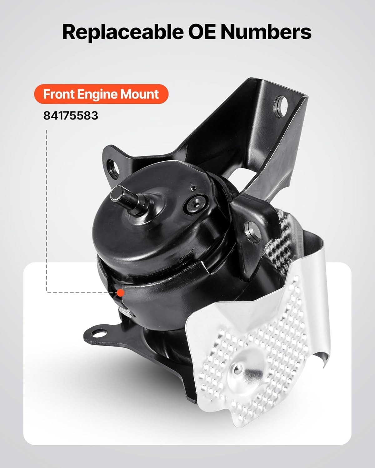 Engine Motor Mount Left Front Compatible with 2014–2018 Silverado 1500 5.3L V8