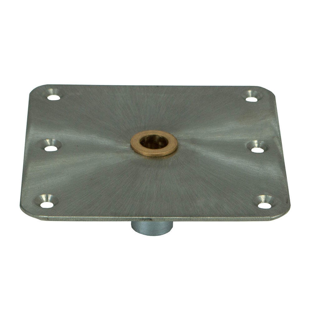 Springfield KingPin Standard Square Steel Base w/Brass – 7″x7″ [3620001-B]