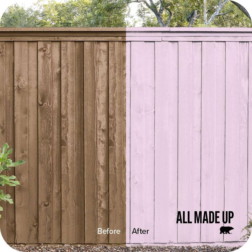 5 Gal. #P110-1 All Made up Solid Color House and Fence Exterior Wood Stain