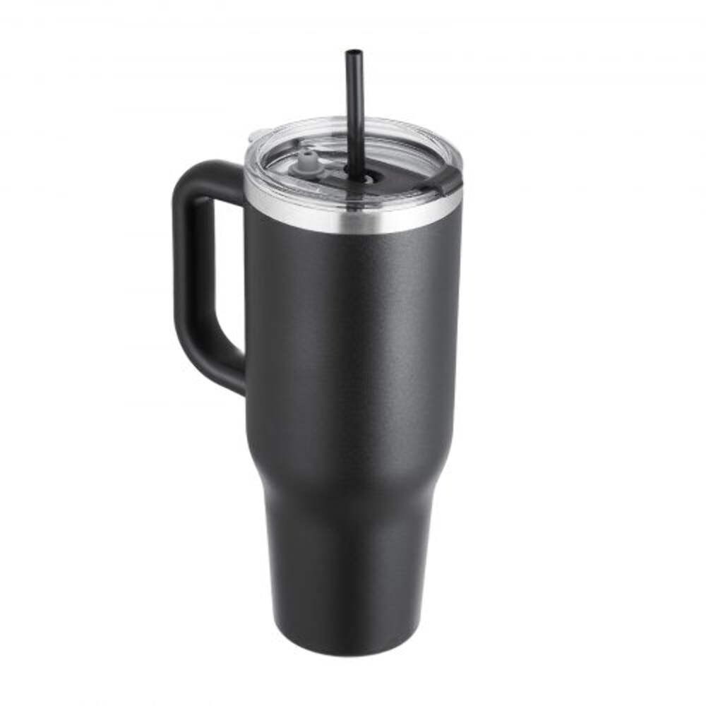 40 oz Insulated Water Bottle Stainless Steel Sports Coffee Cup with Lid
