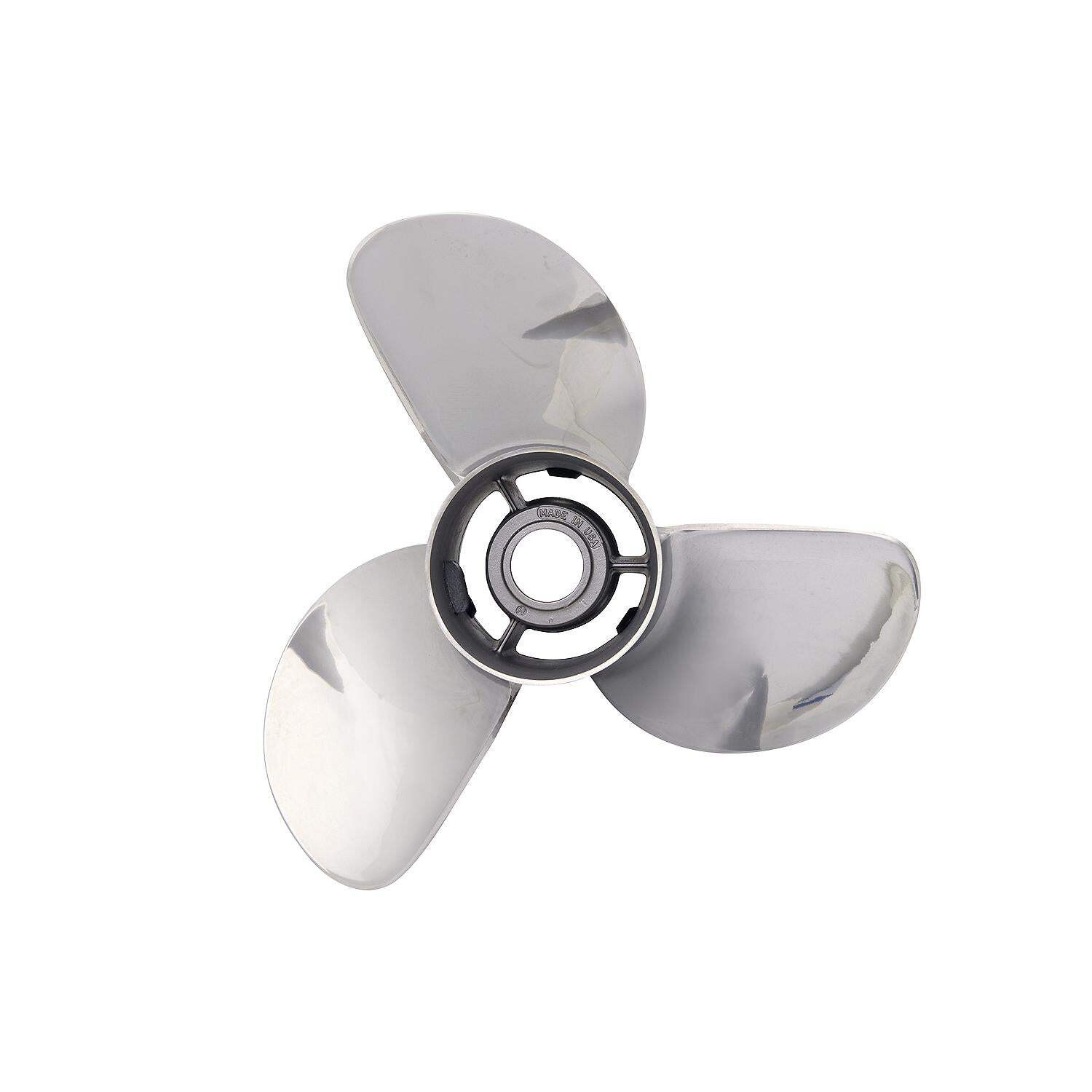 Mercury 8M0151382 Tempest Plus 3-Blade 14.6×21 RH Stainless Steel Propeller