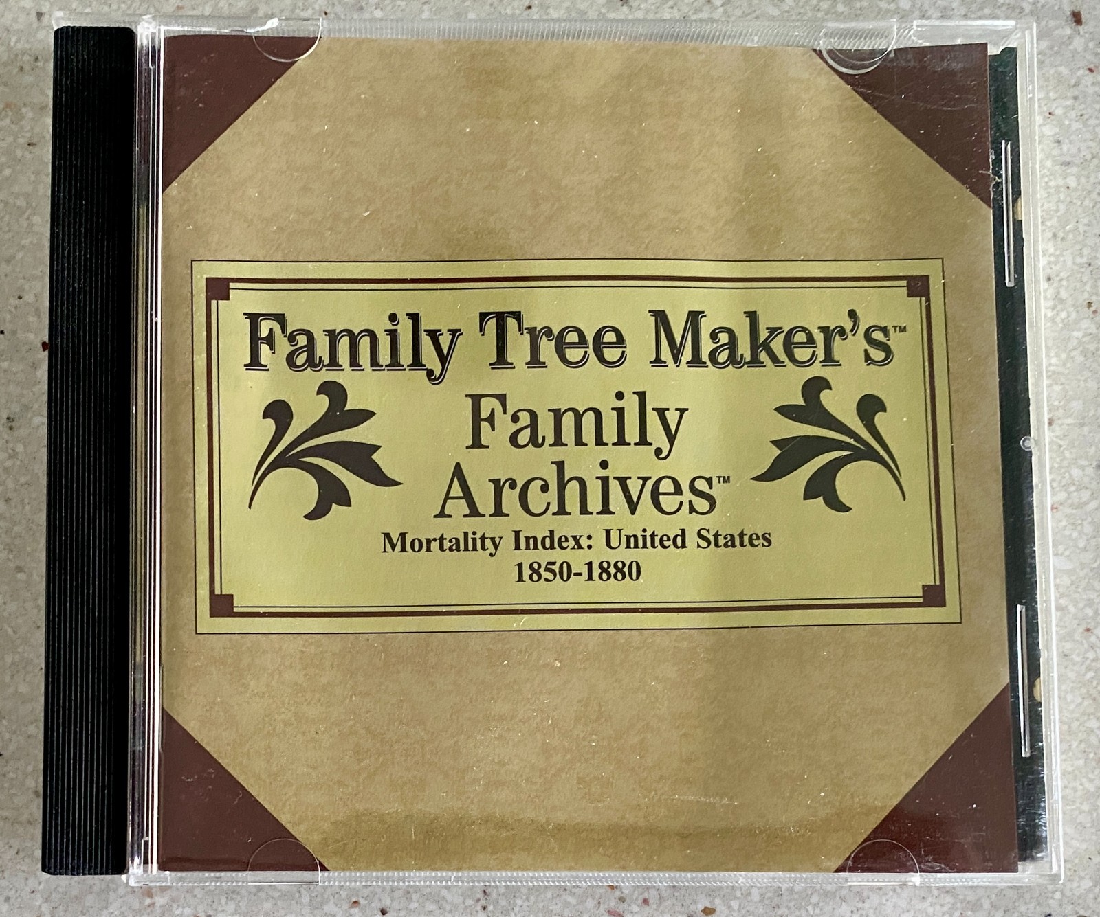 Family Tree Maker’s Archives Mortality Index United States 1850-1880