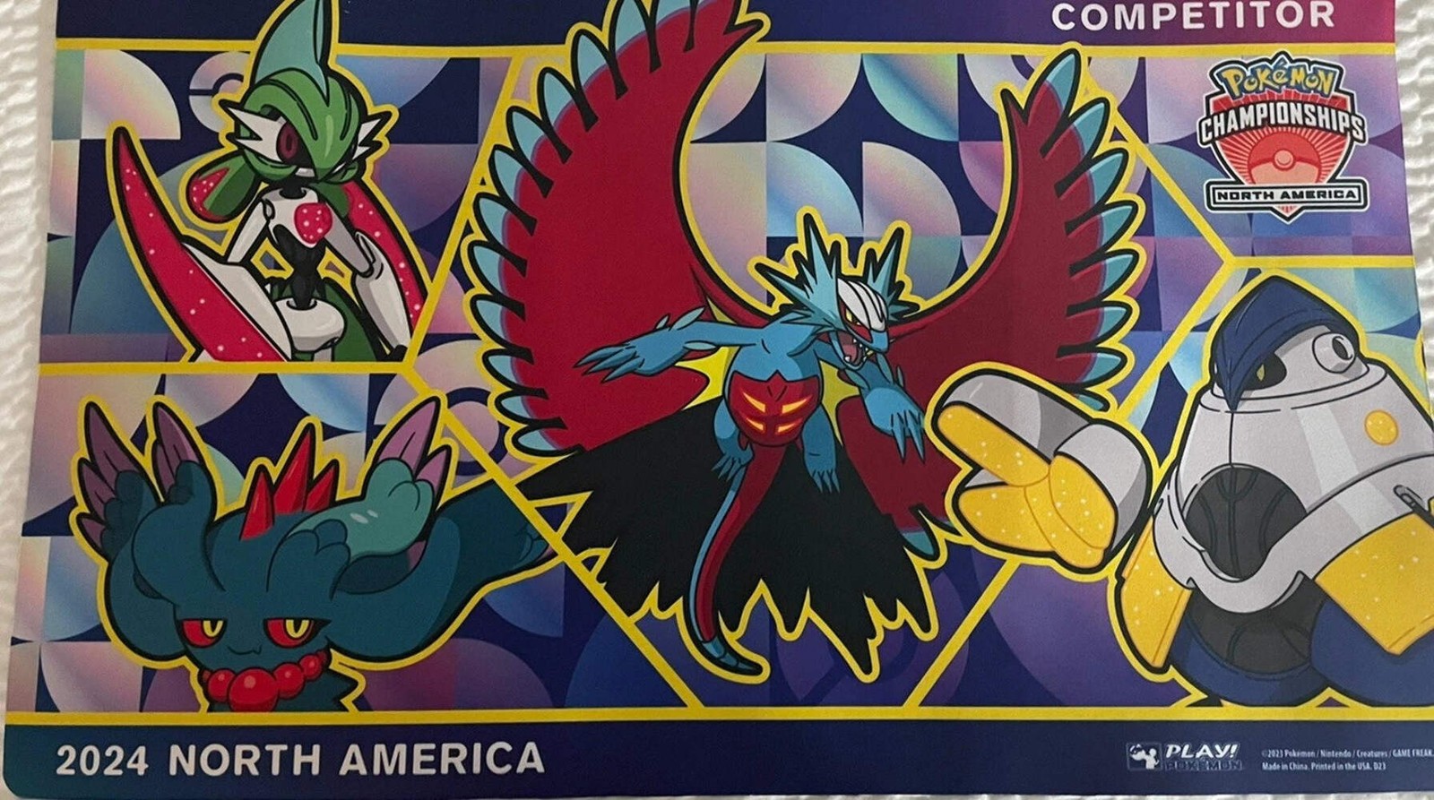 Pokemon Championships North America 2024 Competitor Playmat