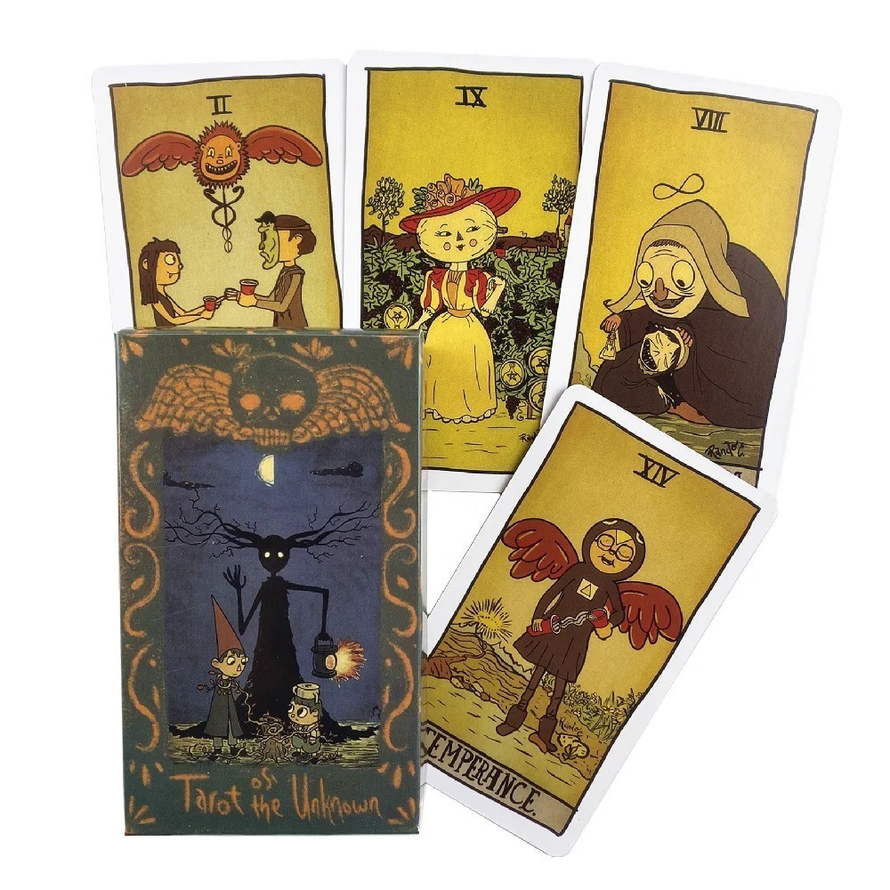 Over the Garden Wall – Tarot of the Unknown – Otgw, 78-card Deck