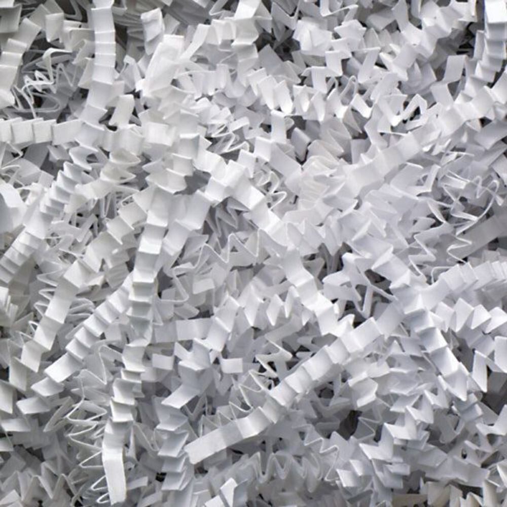 10 LB White Crinkle Paper