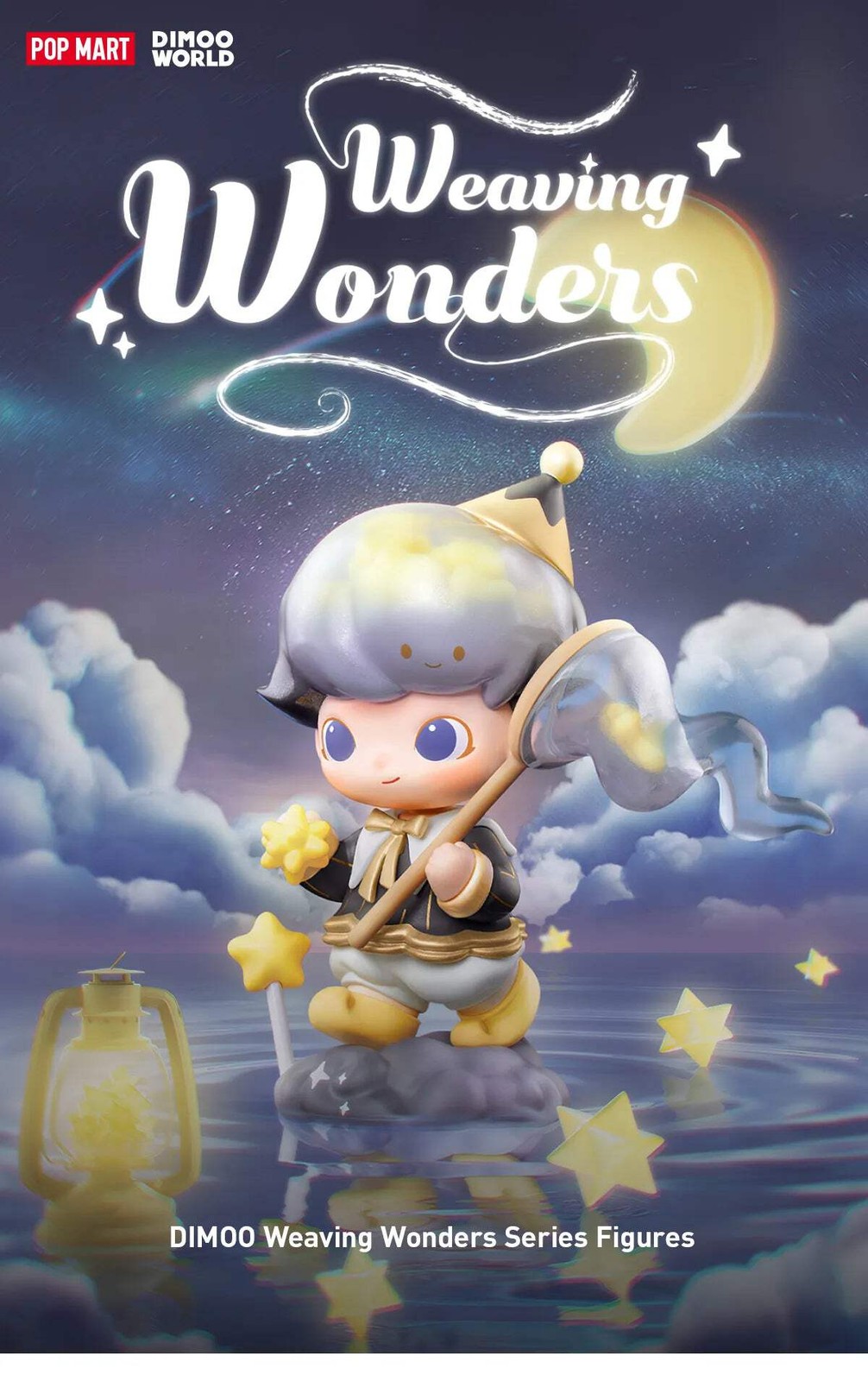 POP MART: DIMOO Weaving Wonders Series Figures – 1 Blind Box