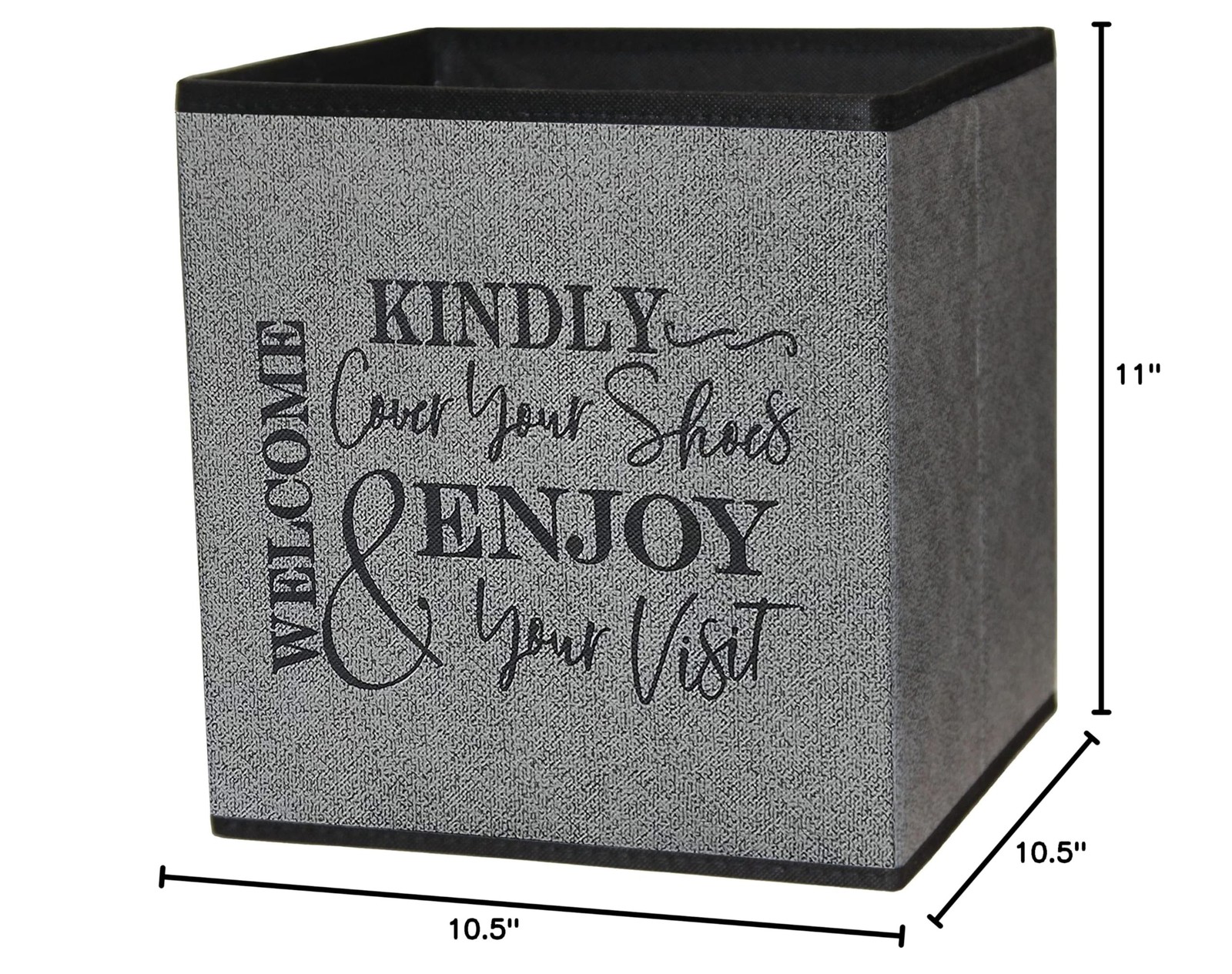 Life Charge Shoe Covers Box – Real Estate Agent Supplies Asking Guests to Ple…