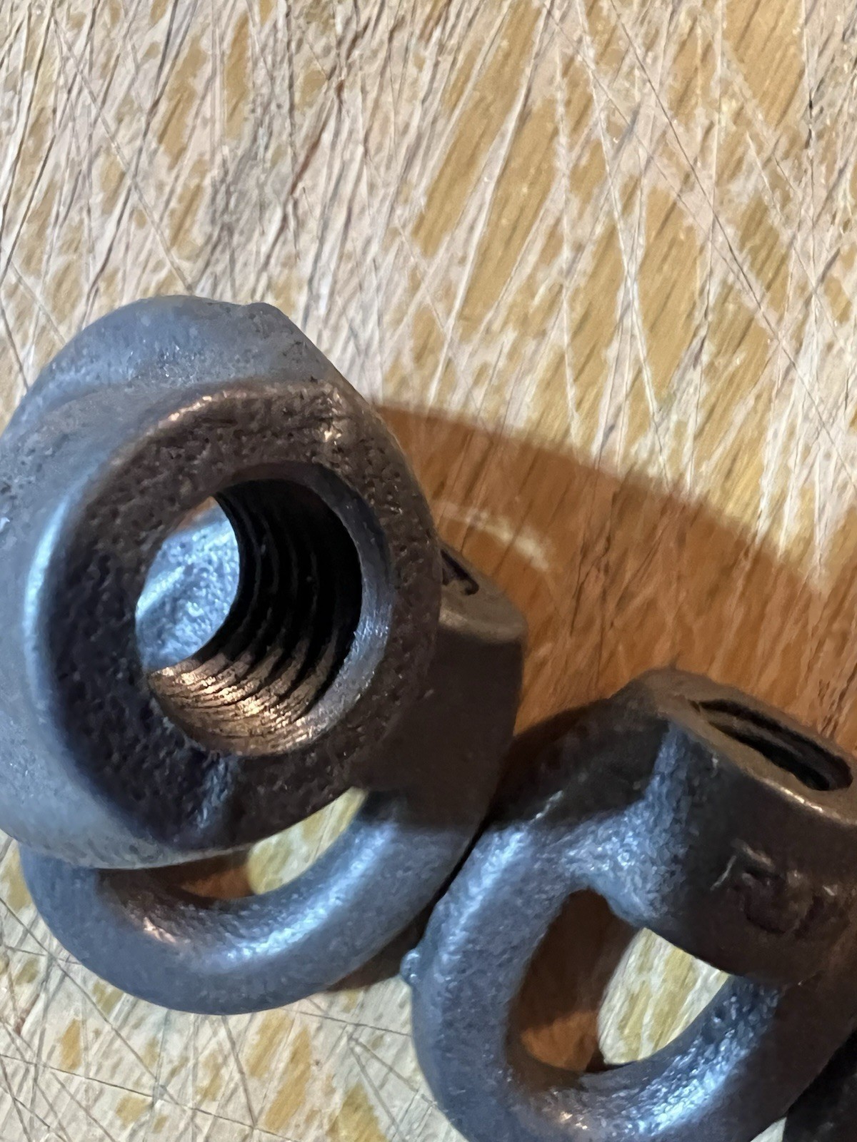 Lifting Eye Nuts Set Of 4 Steel 1/2″ Goarse Threaded Military By F&M