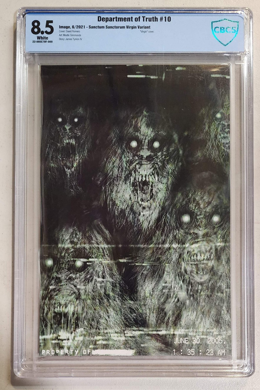 8.5 CBCS DEPARTMENT OF TRUTH #10 VIRGIN VARIANT [22-065E79F-009]