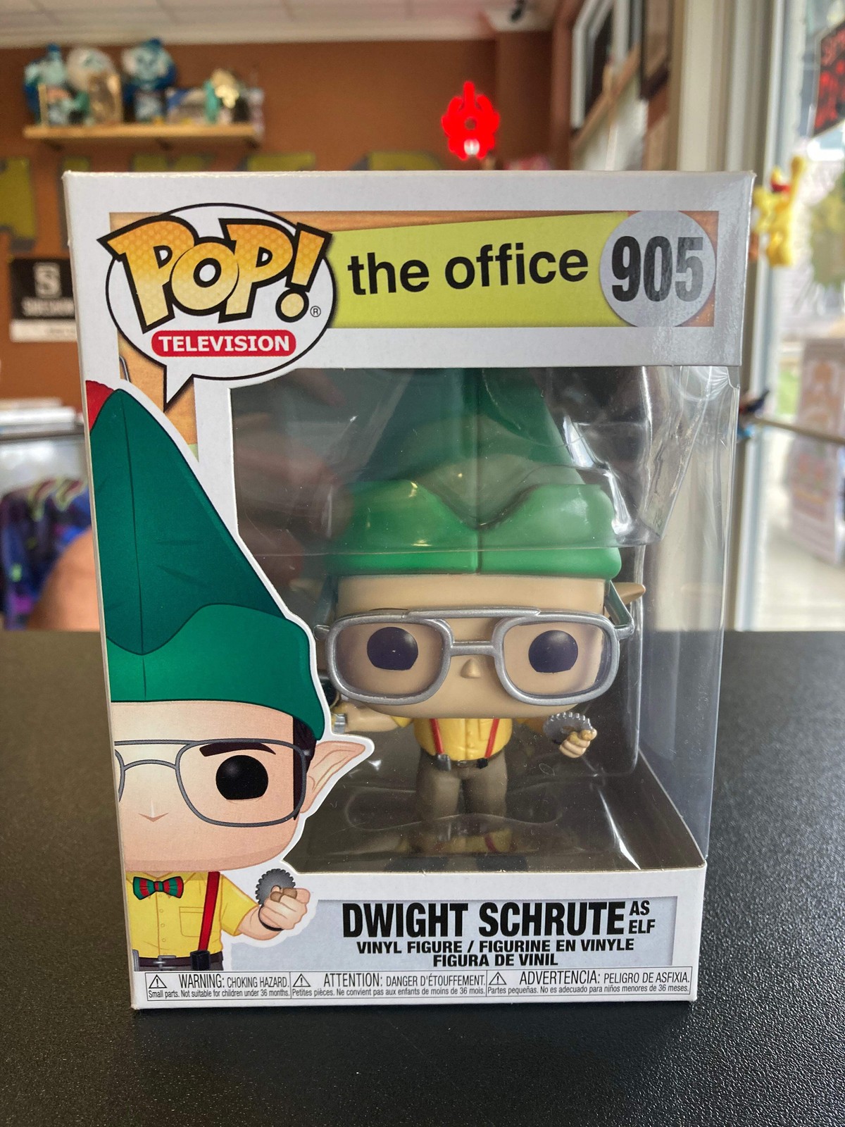 FUNKO POP The Office Dwight Schrute As Elf 905