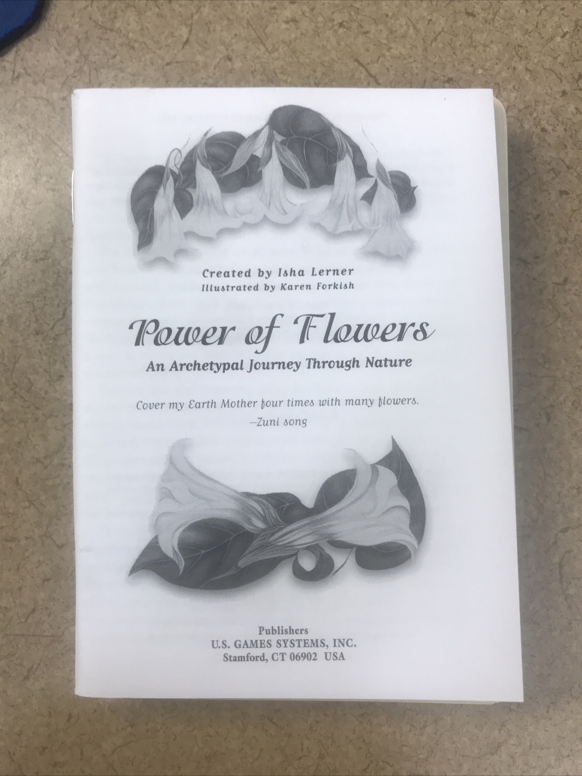 Power of Flowers Tarot Deck by Isha Lerner