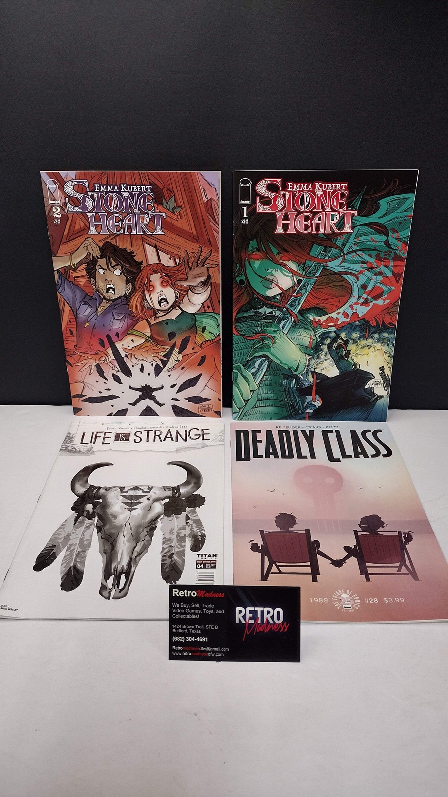 (MATURE) Comics Modern Era Lot – 4 Book Set – Lot A (Brand New / Unread)