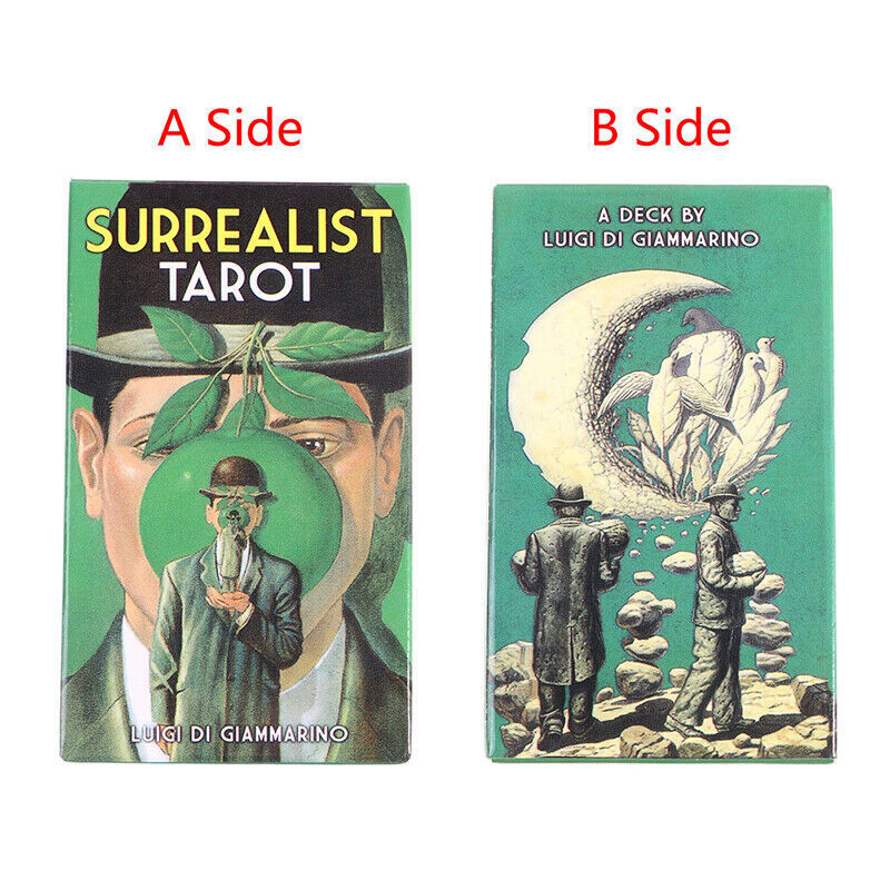 78Pcs Surrealist Tarot Prophecy Divination Deck Family Party Board Game