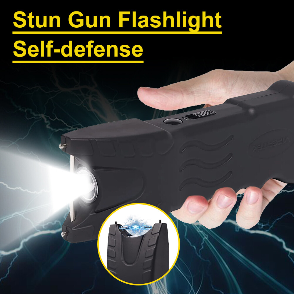 Stun Gun 700 BV Heavy Duty Metal Rechargeable LED Flashlight