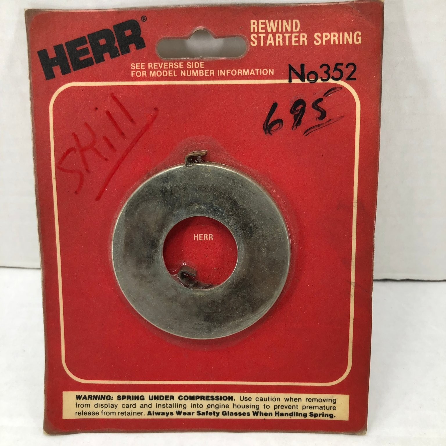 Herr No 352 Rewind Starter Spring for Skil F315882 1600 Chainsaw