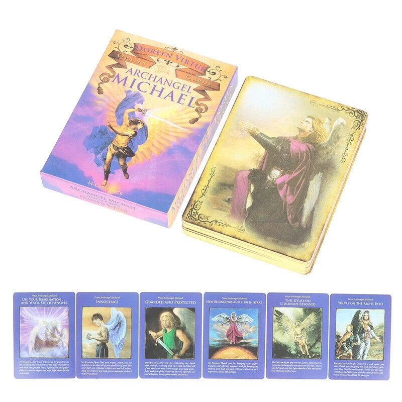 Archangel Michael Oracle Cards Tarot Cards Party Prophecy Divination Board YEUS