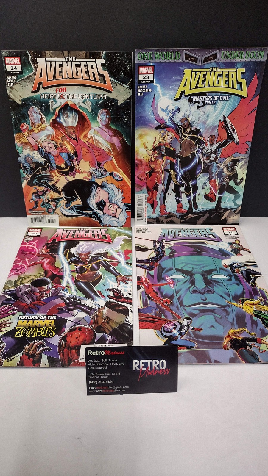 Marvel Comics Modern Era Lot– 4 Book Set – Lot S (Brand New / Unread)