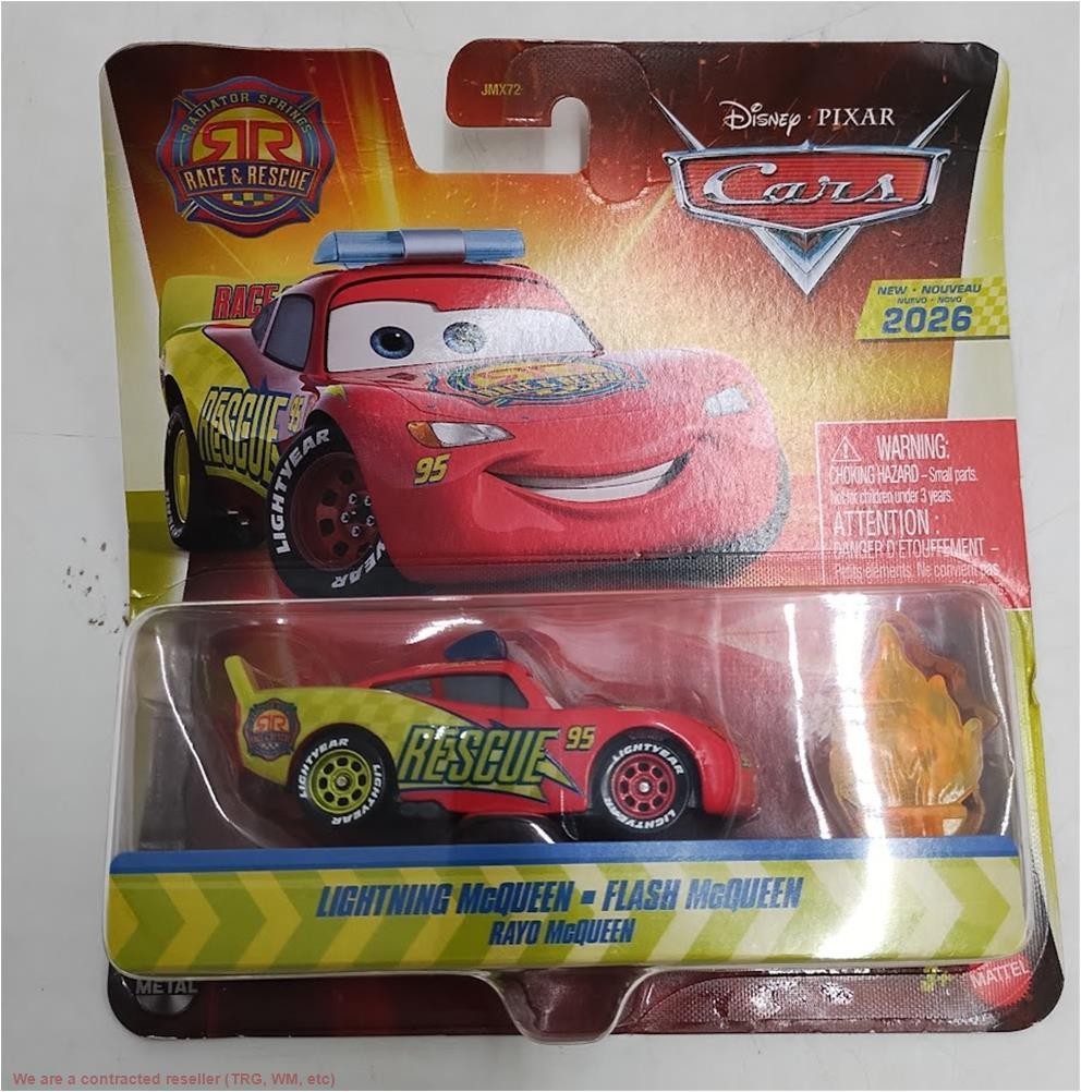 Cars Jmx73 DC Rescue Mcqueen SEE DETAILS