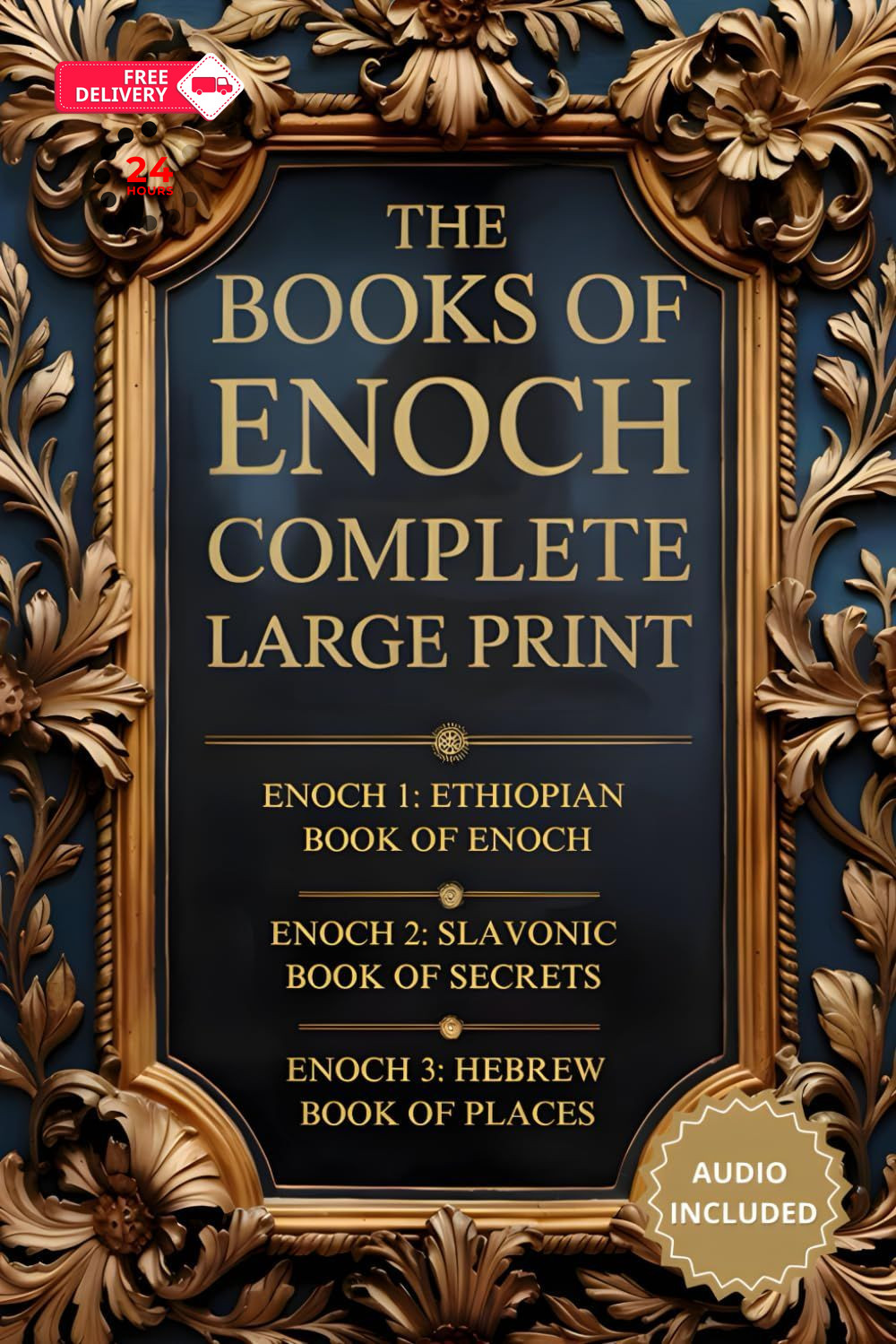 The Books of Enoch Complete: Large Print Edition (Annotated and…