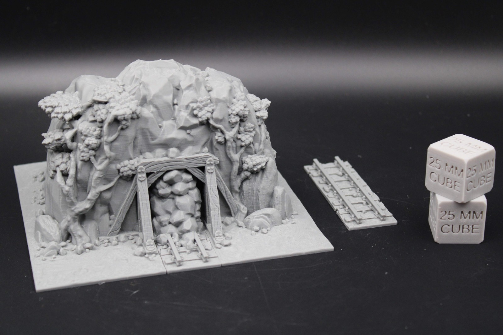 Tabletop Terrain Fantasy Mine Entrance Dnd RPG wargame skirmish 28-32mm