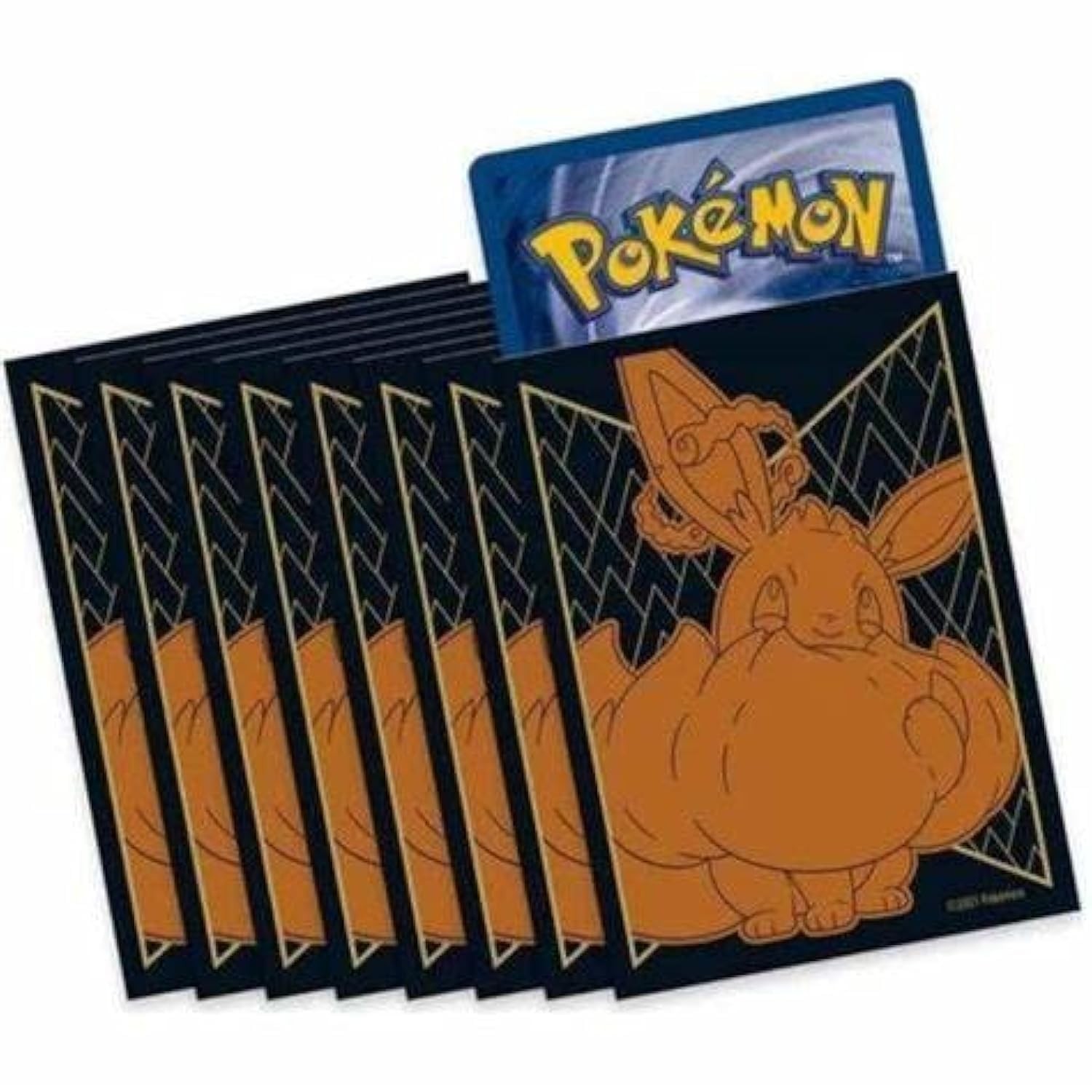 Pokemon Eevee Gigamax Vmax – Card Sleeves – Pack of 65 – Shining Fates Elite …