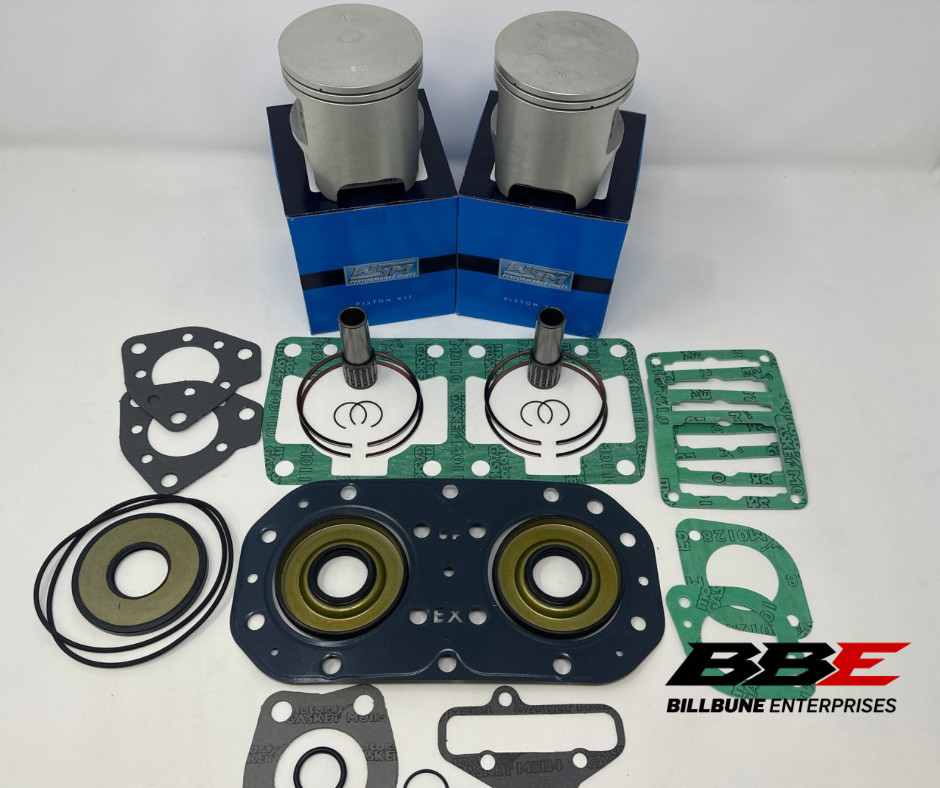 ‘86-‘96 Kawasaki 650 WSM Rebuild Kit Standard 76.00mm Bore Pistons Gaskets Seals