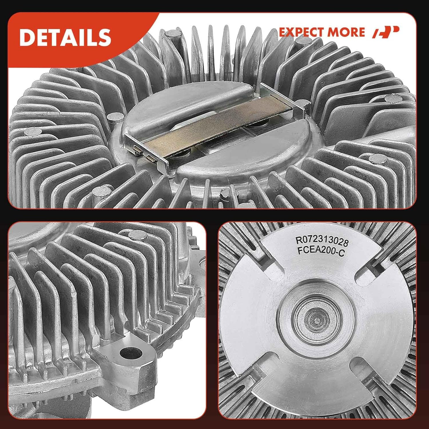 Engine Cooling Fan Clutch for Nissan Pathfinder Frontier Xterra 2005-2012 V6 4.0