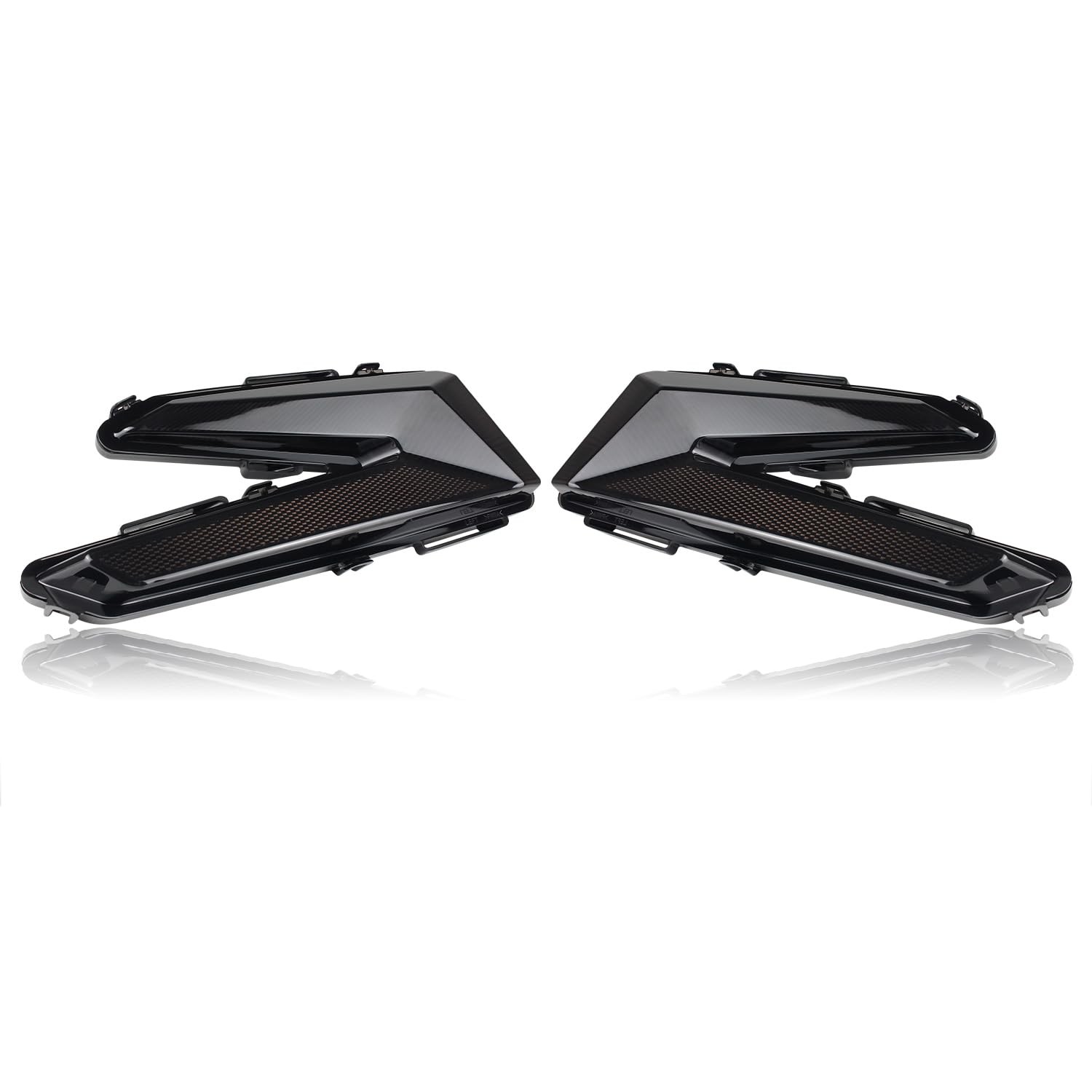 CPOWACE Black Taillights Rear Brake Lamps Can-Am Maverick X3 Max 2017-2022 Smoke