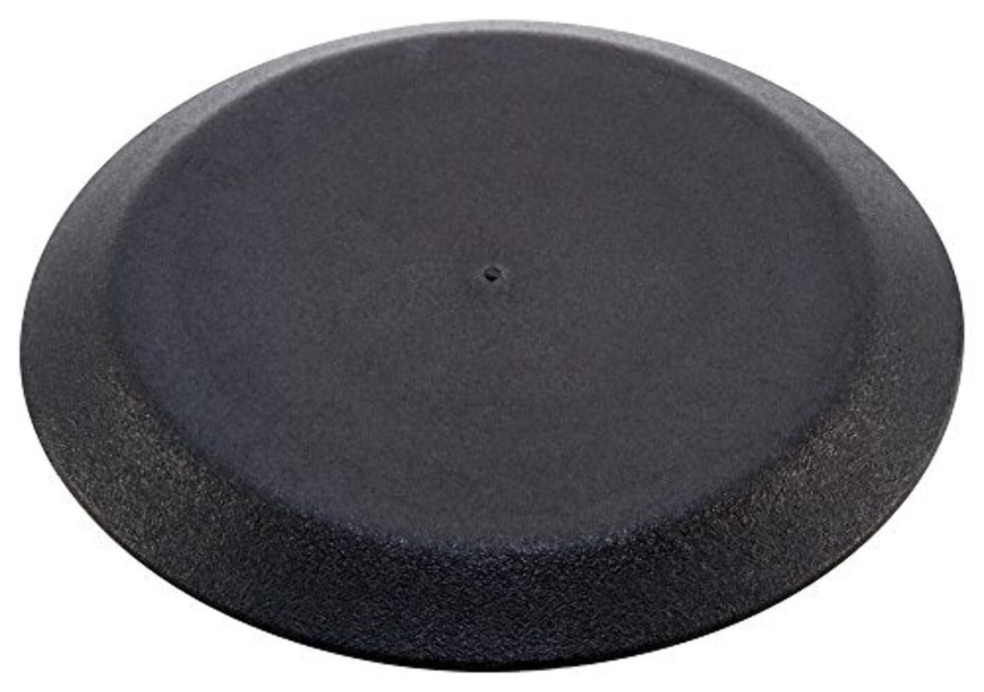 1 1/4″ 1.25 inch Flush Mount Black Plastic Body and Sheet Metal Hole Plug Qty 1